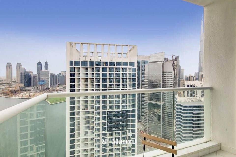 Lux 1 BR waterfront with Burj Views business bay Apartment in Dubai