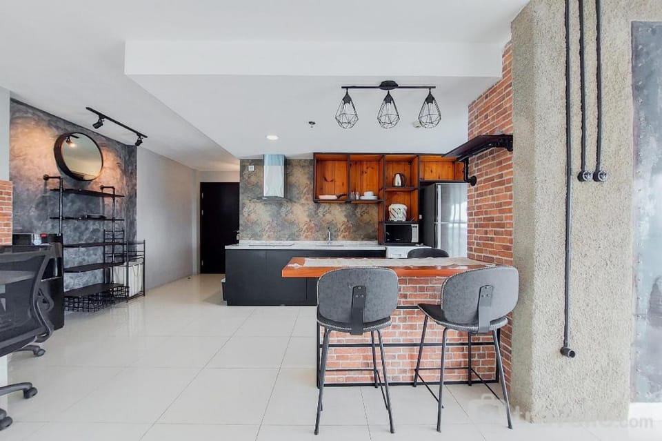 Spacious 2BR Loft Brooklyn Alam Sutera By Travelio Apartment in West Java
