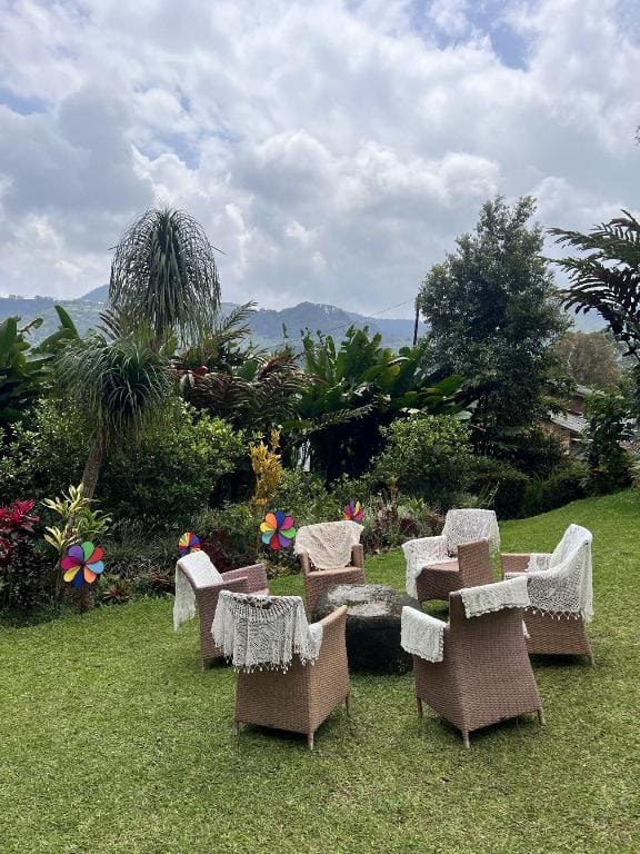 Log Cabin Mountain View Tugu Selatan Villa in Cisarua