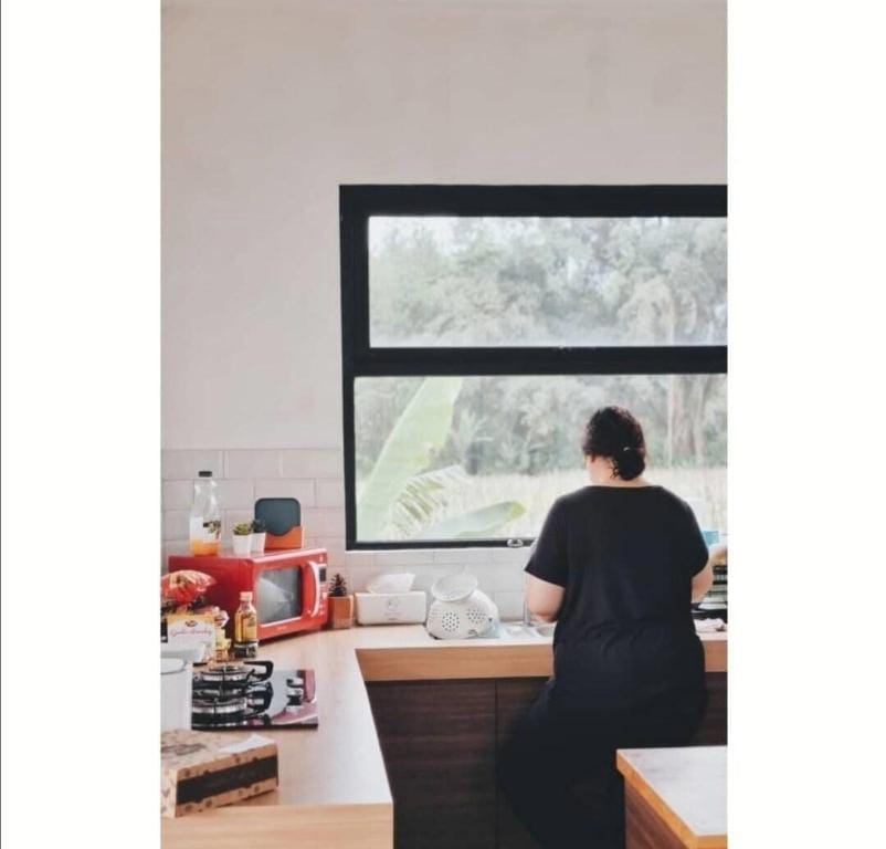 Home in the middle of local farm and Pine Forest Villa in Lembang
