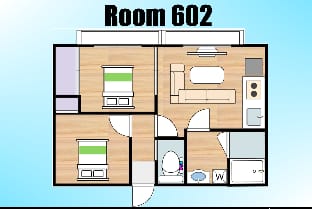 Nipponbashi kaikan 602 Apartment in Osaka