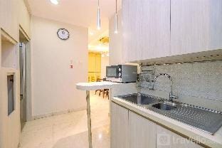 Comfort Stay 2BR at Masterpiece By Travelio Apartment in South Jakarta City