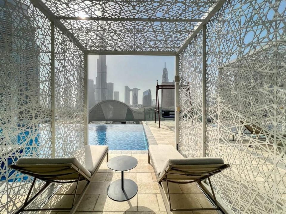 Ultra modern 3 BR w/ burj and fountain view Vacation rental in Dubai