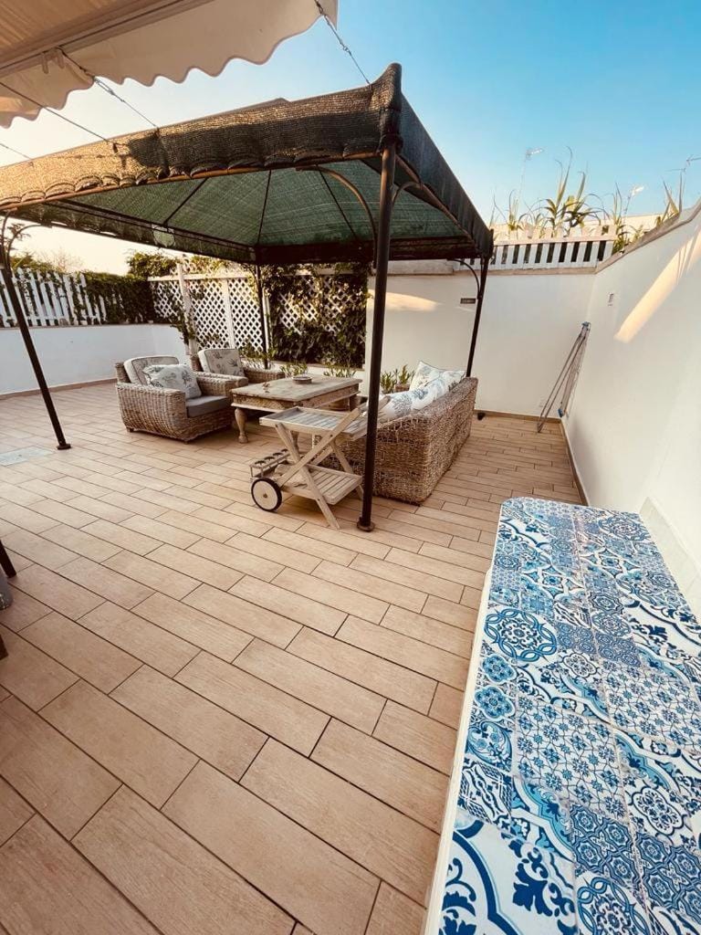 Accommodation Apartment Perla Del Salento Porto Cesareo Veranda Vacation rental in Apulia