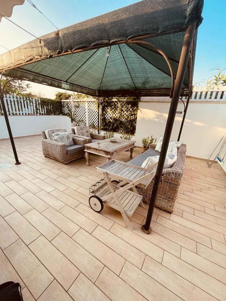 Accommodation Apartment Perla Del Salento Porto Cesareo Veranda Vacation rental in Apulia