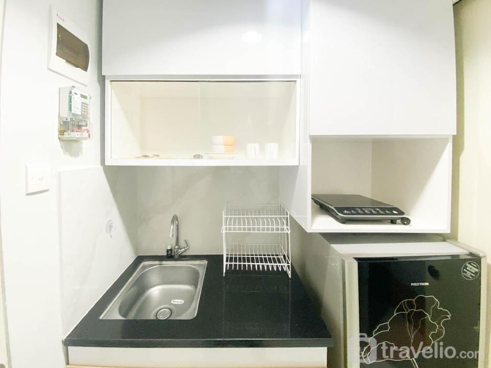 Homey 1BR without Living Amartha View By Travelio Apartment in Indonesia