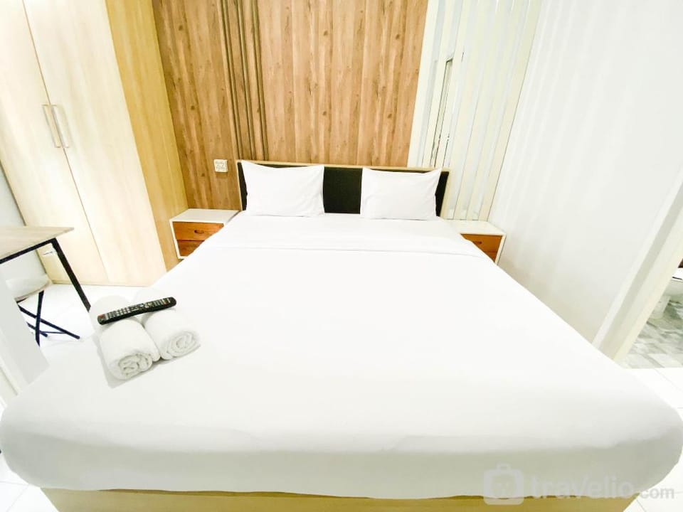 Homey 1BR without Living Amartha View By Travelio Apartment in Indonesia