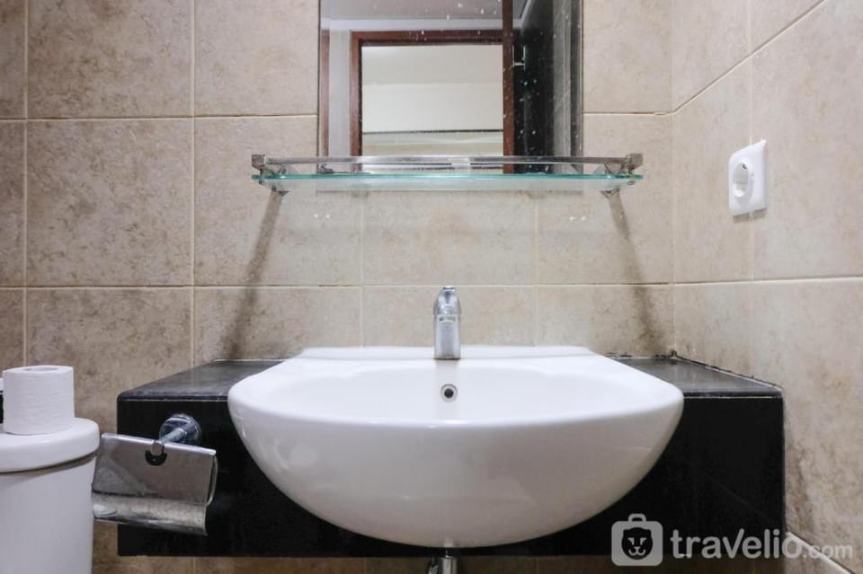 2BR (No Kitchen) at Marbella Suites By Travelio Apartment in Bandung