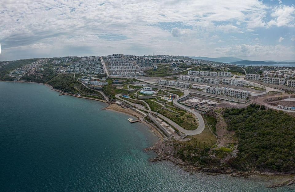 Apatment Дуплекс 2+1 с собственным пляжем Apartment in Muğla Province