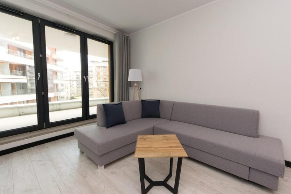 Modern apartment Wislane Tarasy p4you pl Vacation rental in Krakow