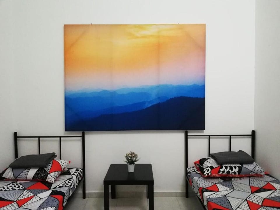 Fully-furnished Guesthouse (4 rooms) in Muar Town Vacation rental in Johor