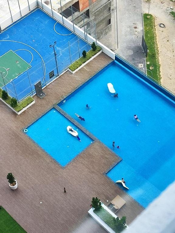 TREVOR Amber古城市景|2房1厅2床 5pax jonker5min|无边际泳池 Vacation rental in Malacca