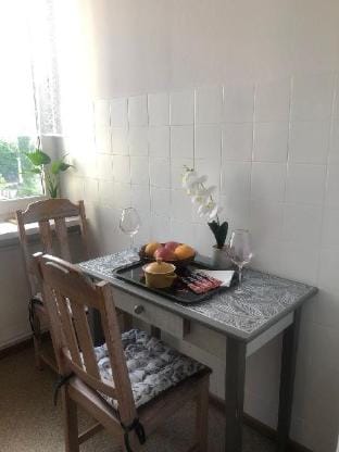 bedroom unit 3 with a cozy balcony in center Apartment in Warsaw