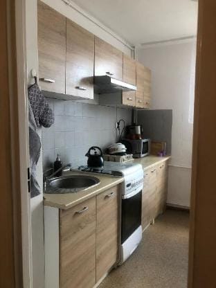 bedroom unit 3 with a cozy balcony in center Apartment in Warsaw