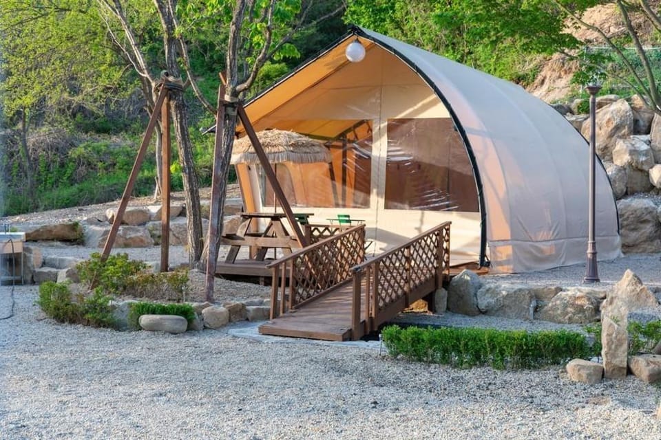 Inje Naerincheon Glamping Bed and Breakfast in South Korea