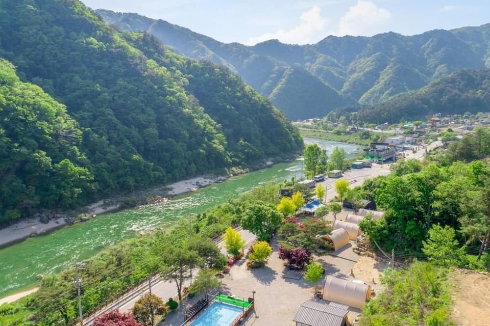 Inje Naerincheon Glamping Bed and Breakfast in South Korea