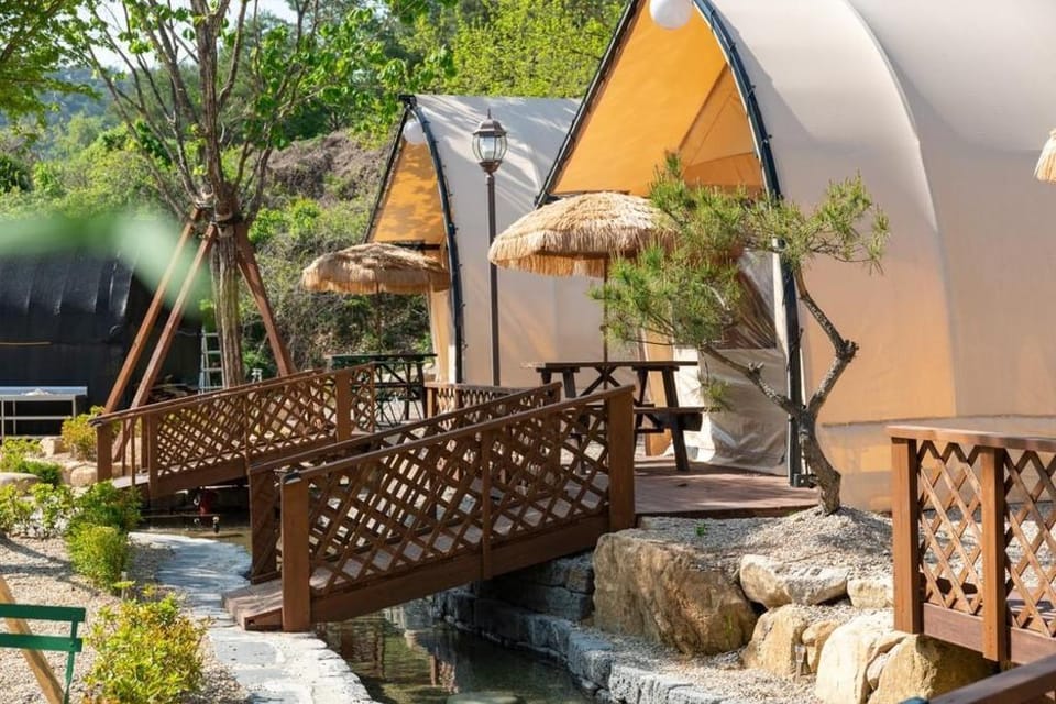 Inje Naerincheon Glamping Bed and Breakfast in South Korea