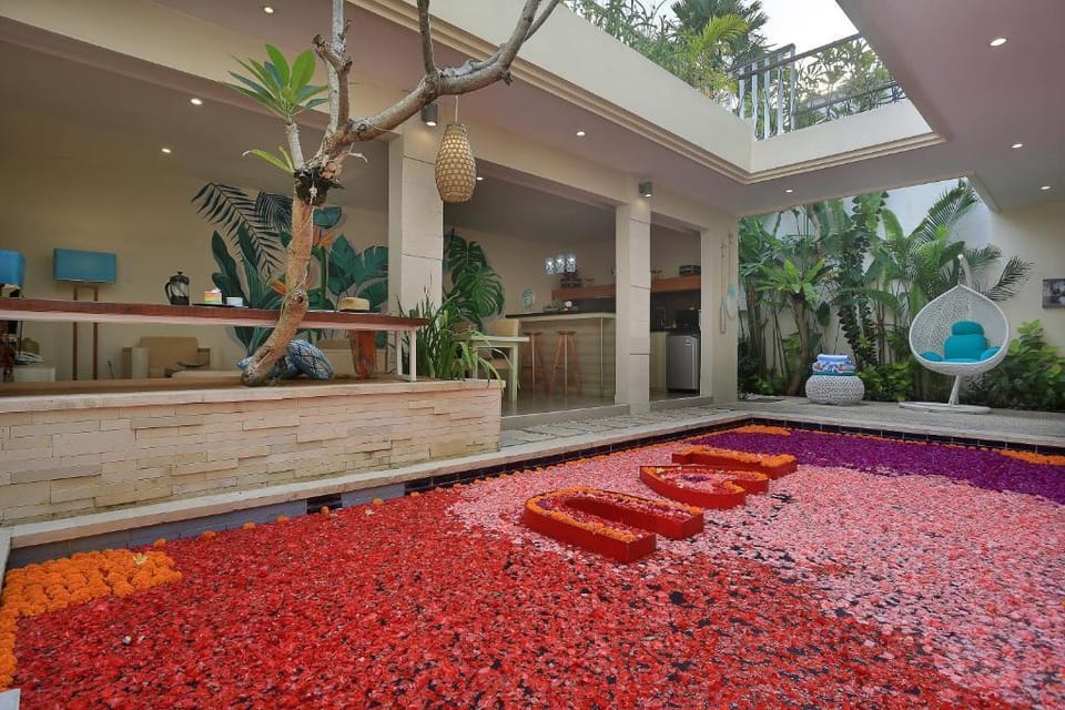 One Bedroom Romantic Villa Seminyak Villa in North Kuta