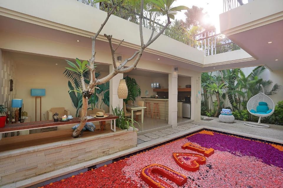 One Bedroom Romantic Villa Seminyak Villa in North Kuta