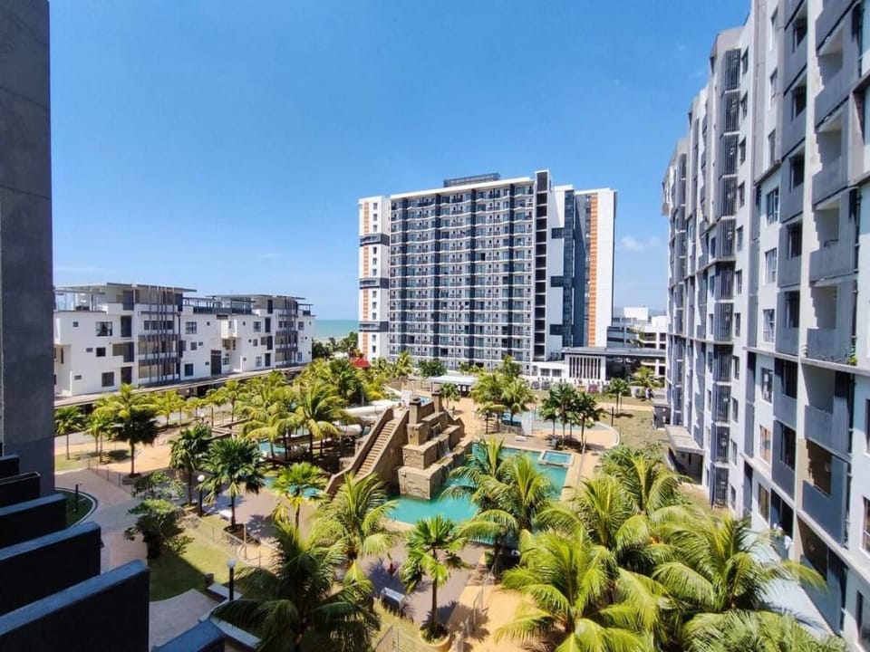 PoolView-WaterPark-SwissGarden_Kuantan_L3A Apartment in Terengganu, Malaysia