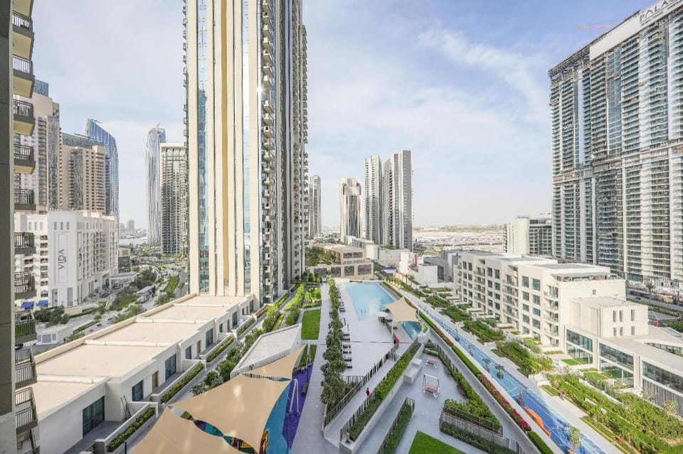 Elegant Apartment With Balcony Amidst Vibrant Area Apartment in Dubai