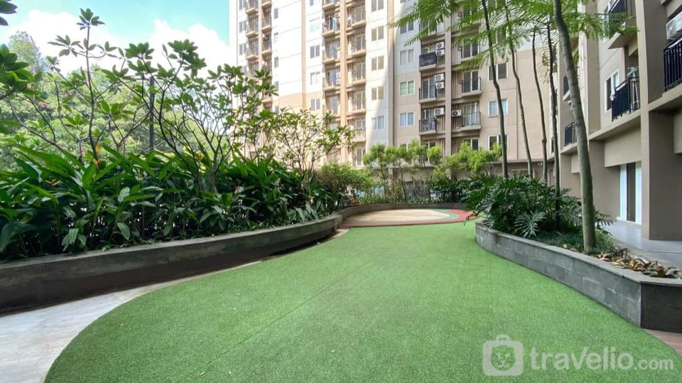 Design 2BR Podomoro Golf View Apt By Travelio Apartment in West Java