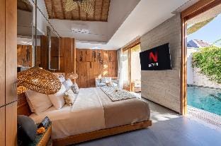 Dipta 1BR Smart  Villa with Private Pool DH35 Villa in North Kuta
