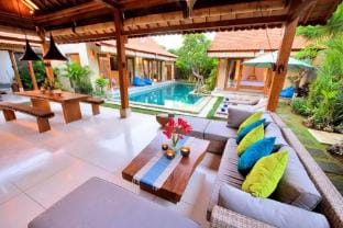 Nerium oleander 3BR Private Pool SU41 Villa in North Kuta