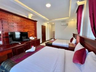Twin Double with Balcony in NyNa Villa Guesthouse Villa in Cambodia