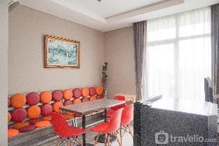 Fancy 1BR at Ciputra International By Travelio Apartment in Jakarta