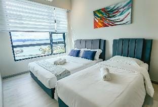 Sunset Seaview 5 - JQ | City Center | 5pax | 2Room Apartment in Kota Kinabalu