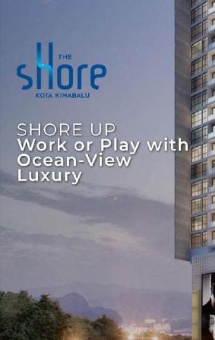 Qilala DualView by The Shore Vacation rental in Kota Kinabalu