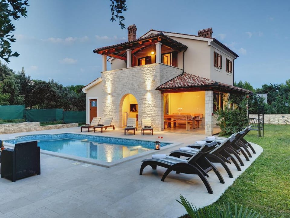 Villa with pool in the south of Istria Villa in Medulin