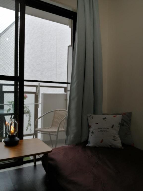 Shinjuku Twin beds(single bed X 2) @ Kagurazaka Apartment in Shinjuku