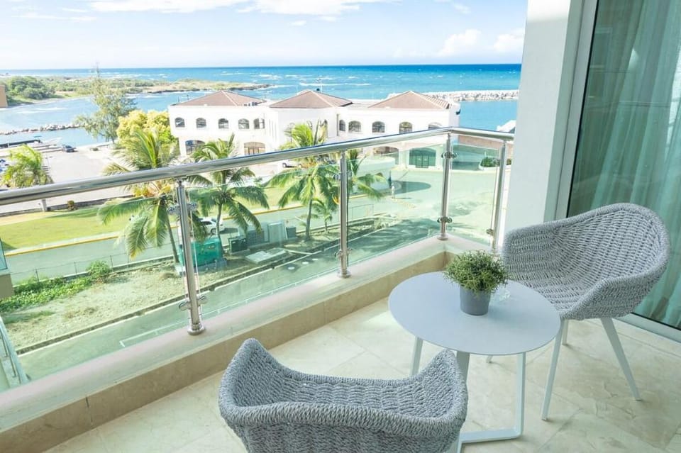 Second Floor Pool & Ocean View with Balcony Apartment in Puerto Plata