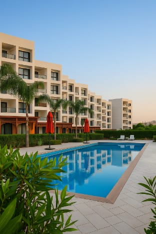 Porto Said Tourist Resort Spend your holidays in comfortable chalets overlooking Chalet in Egypt