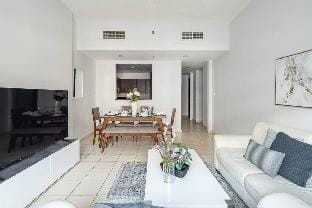 Contemporary 2BR w/ Maid's Room Apartment in Dubai