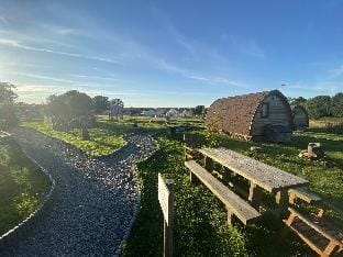 Cozy winter Hot tent with Log burner Luxury tent in Rhosyr