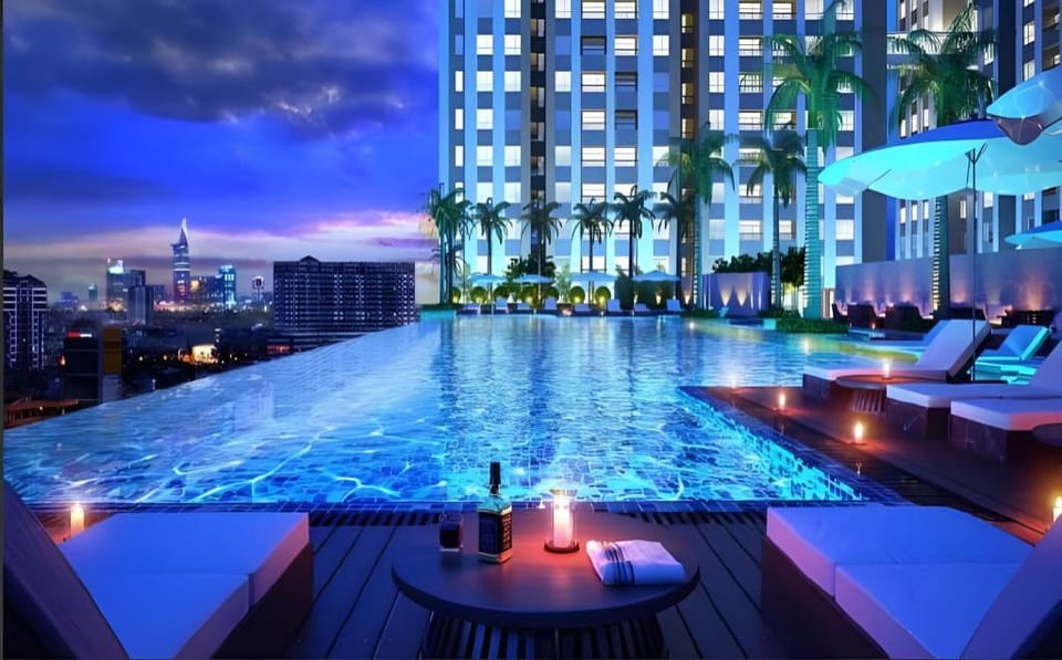 2Beds & 1Mattress * Lee’s EverRich Resort Duplex Apartment in Ho Chi Minh City