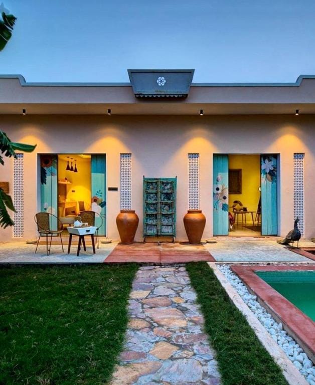 Parijat Private Pool Villa 1, 2 and 3 BHK Hotel in Udaipur