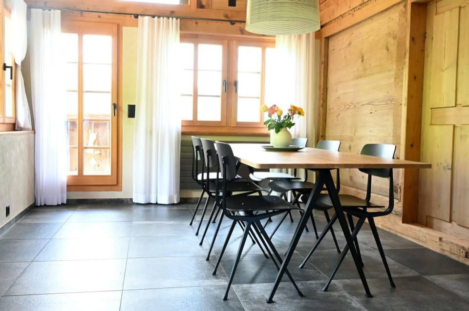 Chalet Grittelihus, large bathroom, Lots of living space, nhe Interlaken Chalet in Canton of Valais