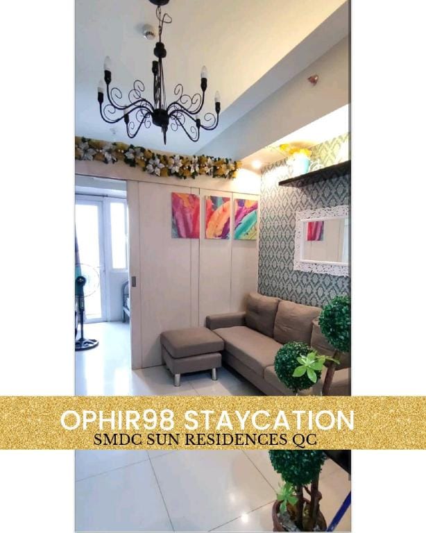 Ophir98 Staycation in Sun Residences QC Apartment in Quezon City