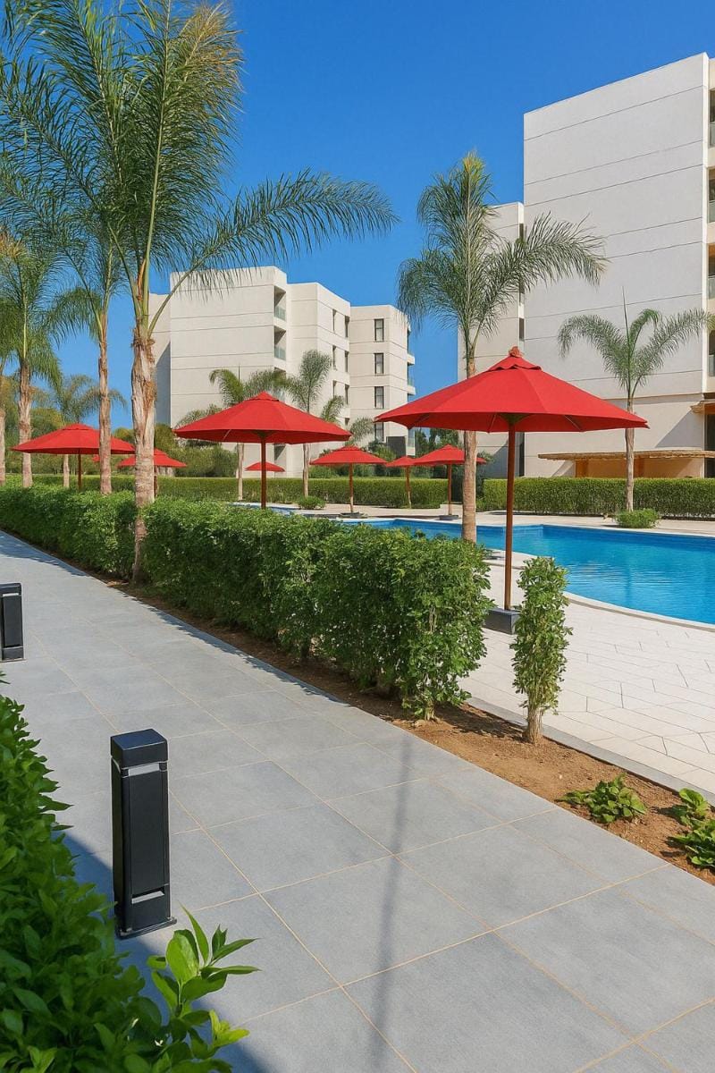 Luxurious Chalet with Pool View in Porto Said Resort Chalet in Egypt