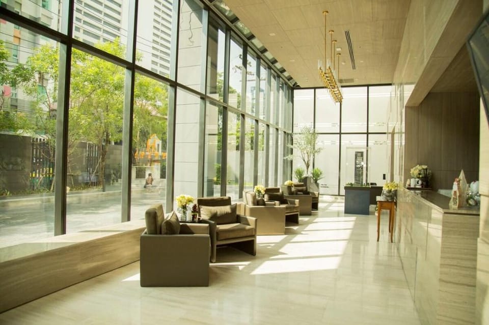 Pool&BTS Nana&MRT Sukhumvit&Max2ppl#6F22 Apartment in Bangkok