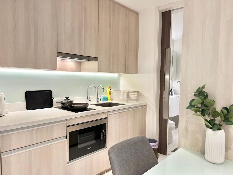 Pool&BTS Nana&MRT Sukhumvit&Max2ppl#6F23 Apartment in Bangkok
