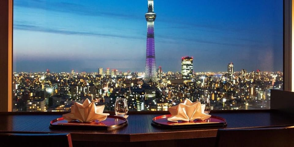 GrandTree Hotel 101 _Skytree view from rooftop! Apartment in Japan