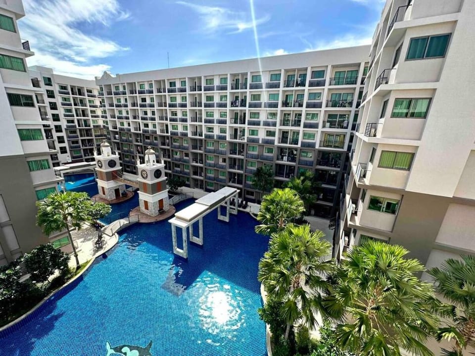 Arcadia Condo| Pool access-C | Gym-Sauna | FastNET Apartment in Pattaya City