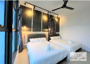Melaka ⚡{Atlantis Suite} ⚡City-View/ 4Pax/ WIFI Apartment in Malacca