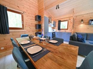 Log Cabin in Oignies with Barbecue Vacation rental in Wallonia, Belgium