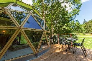 Dôme panoramique tout confort au cœur du Vercors Vacation rental in Auvergne-Rhône-Alpes